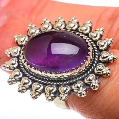 Amethyst Rings handcrafted by Ana Silver Co - RING66763