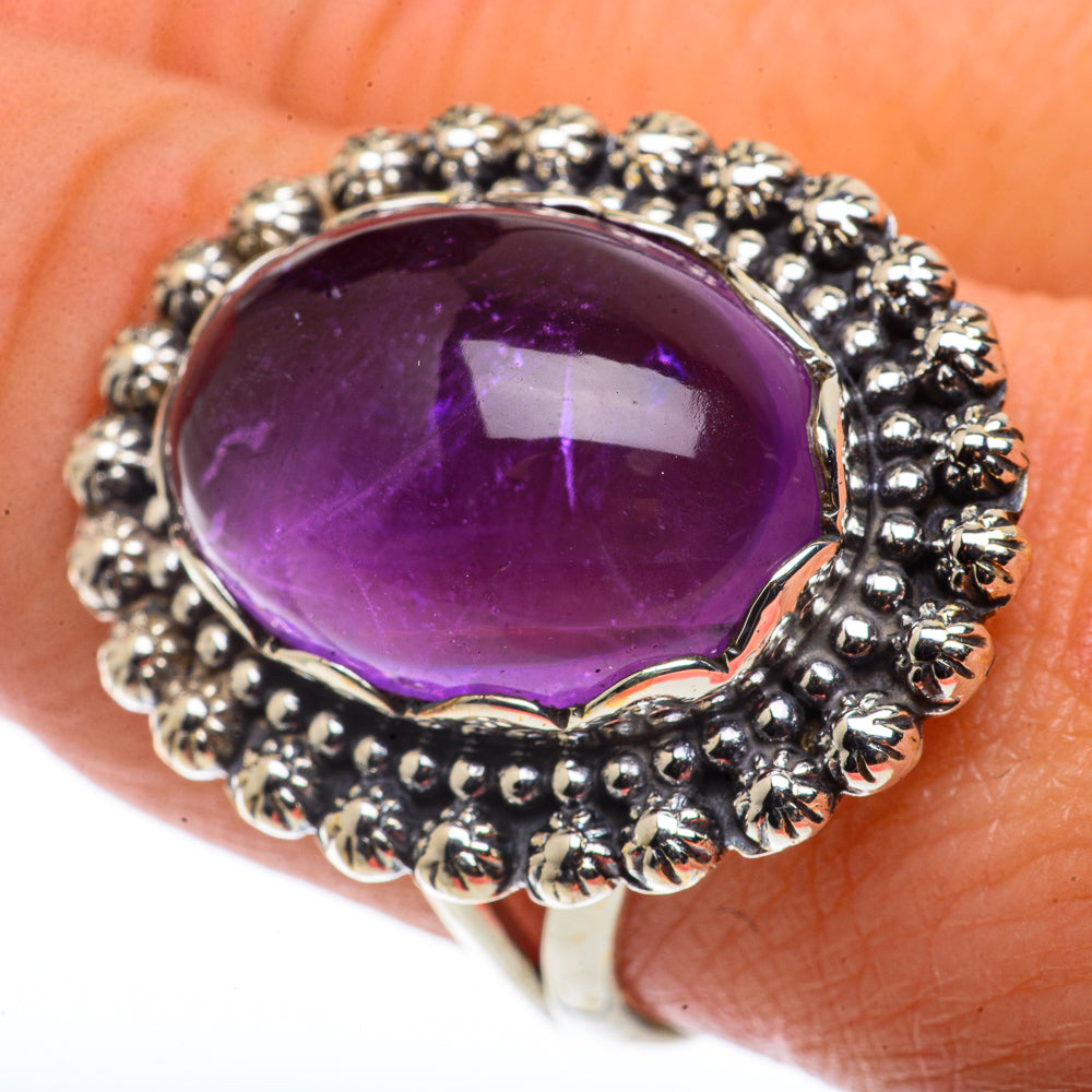 Amethyst Rings handcrafted by Ana Silver Co - RING66764