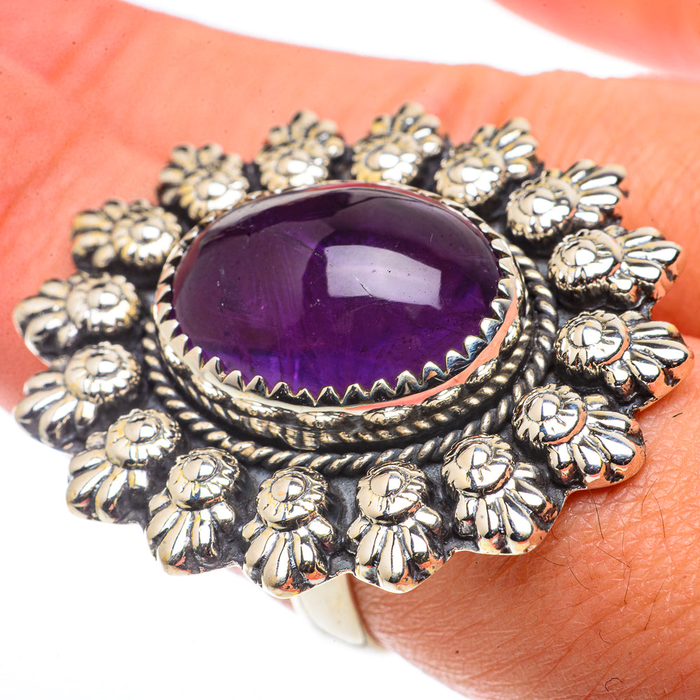 Amethyst Rings handcrafted by Ana Silver Co - RING66765