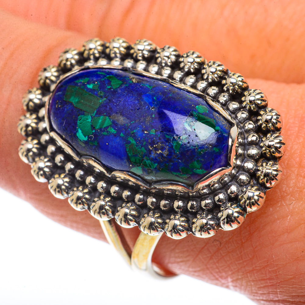 Azurite Rings handcrafted by Ana Silver Co - RING66771