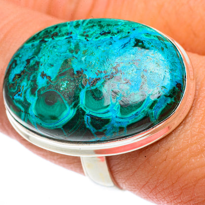 Chrysocolla Rings handcrafted by Ana Silver Co - RING66773