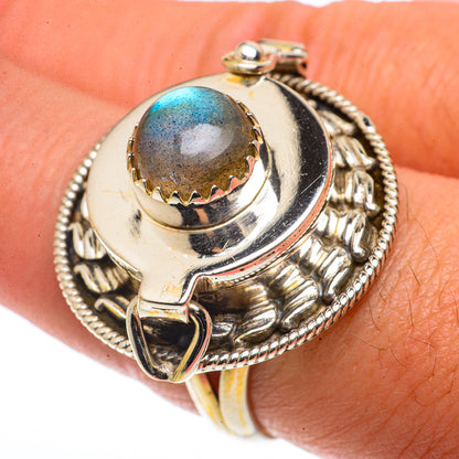 Labradorite Rings handcrafted by Ana Silver Co - RING66774