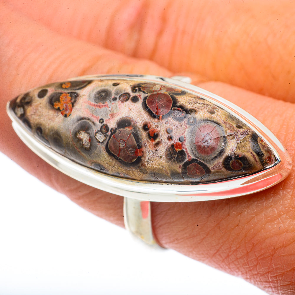 Poppy Jasper Rings handcrafted by Ana Silver Co - RING66780