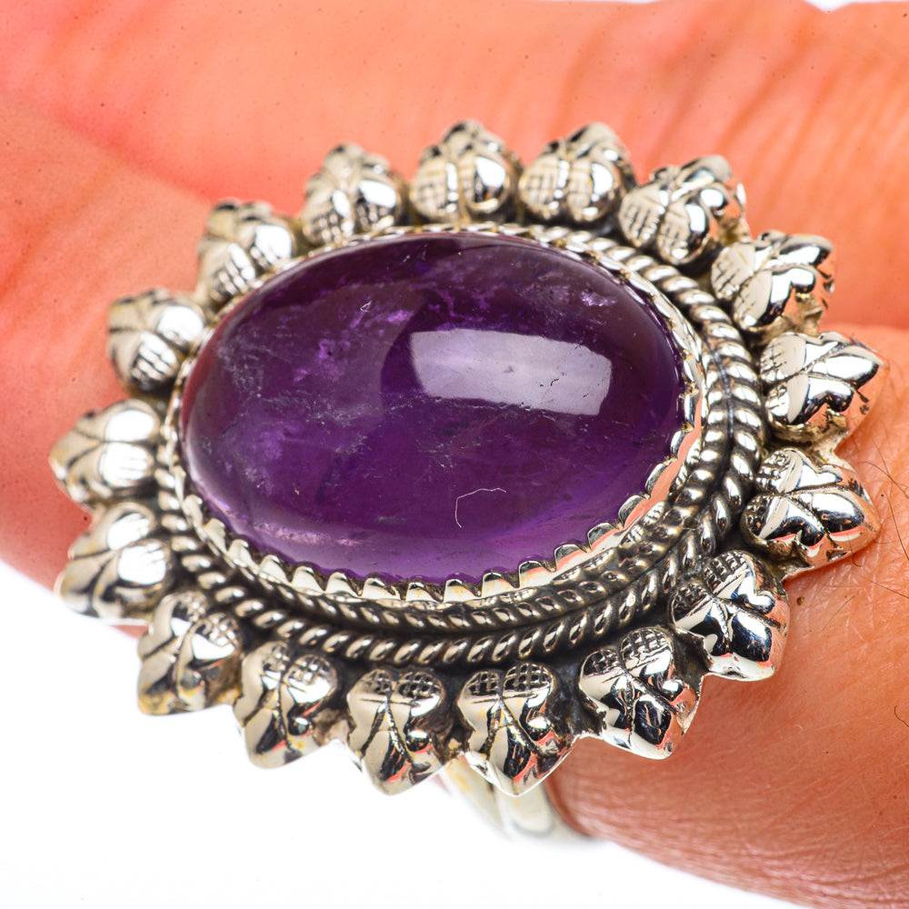 Amethyst Rings handcrafted by Ana Silver Co - RING66786