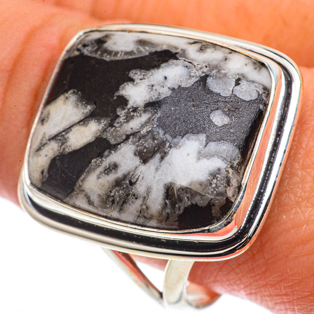 Chrysanthemum Stone Rings handcrafted by Ana Silver Co - RING66788