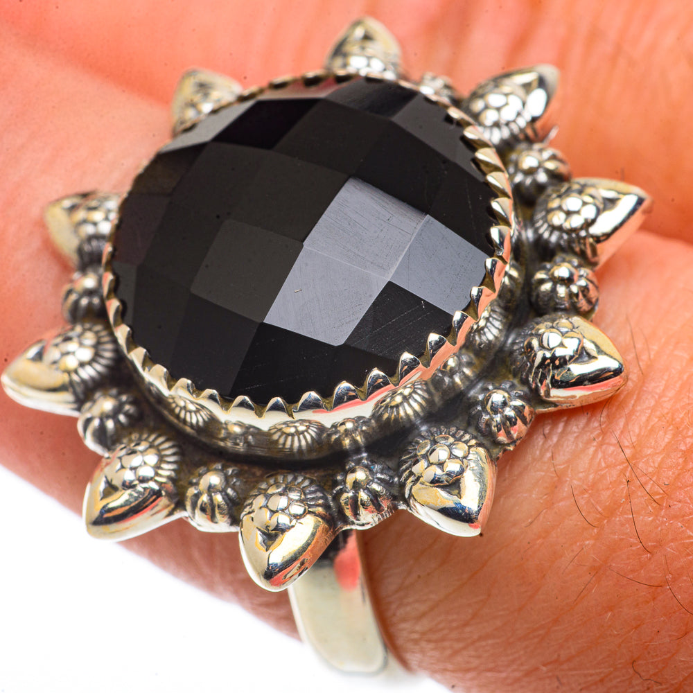 Black Onyx Rings handcrafted by Ana Silver Co - RING66789
