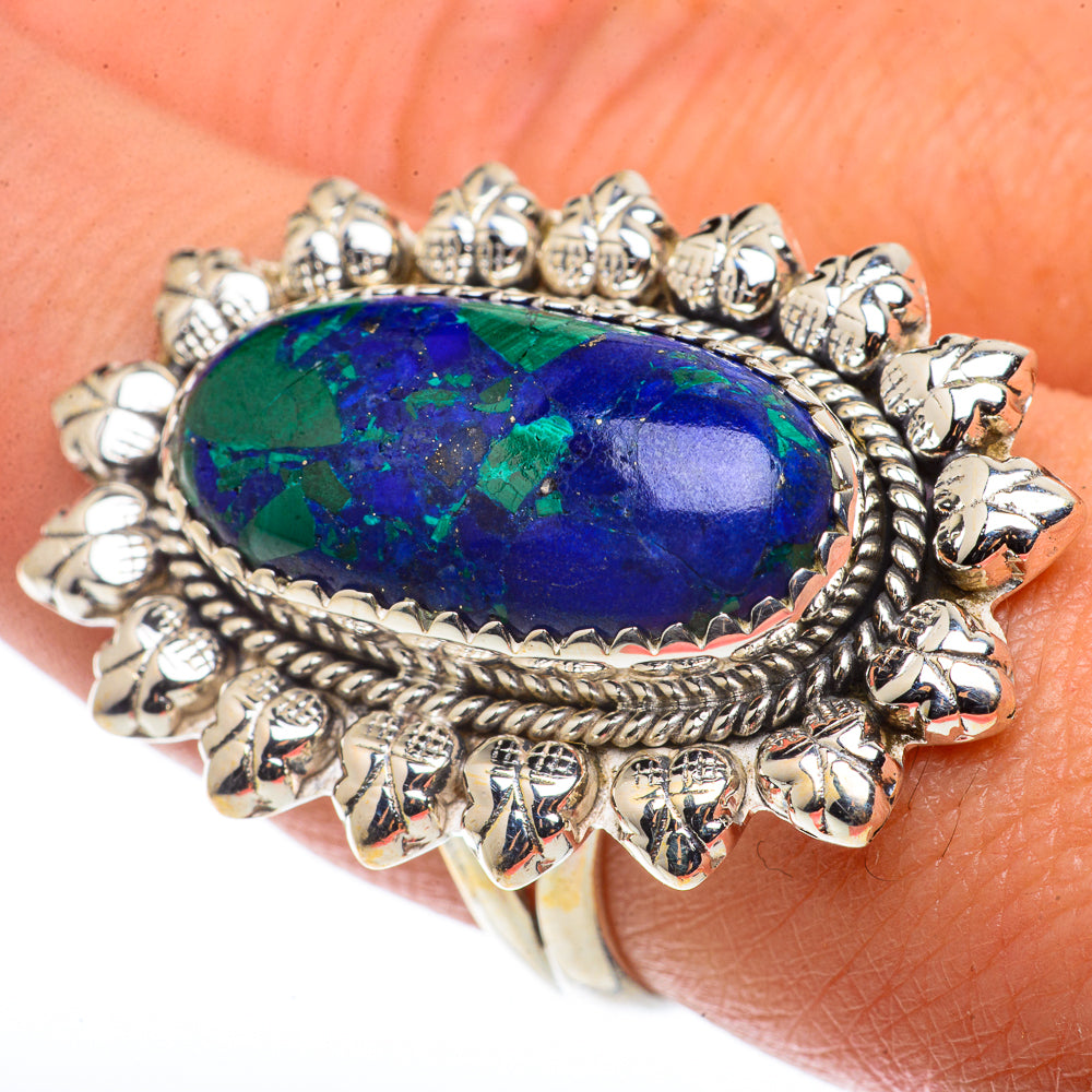 Azurite Rings handcrafted by Ana Silver Co - RING66792