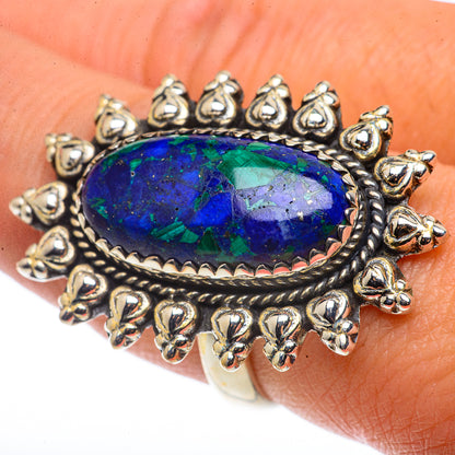 Azurite Rings handcrafted by Ana Silver Co - RING66794