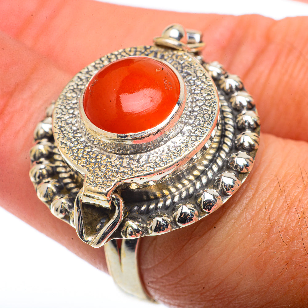 Carnelian Rings handcrafted by Ana Silver Co - RING66803