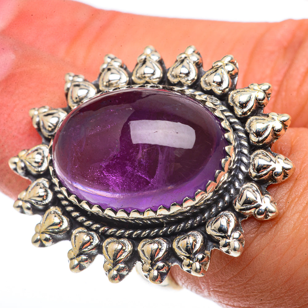 Amethyst Rings handcrafted by Ana Silver Co - RING66804