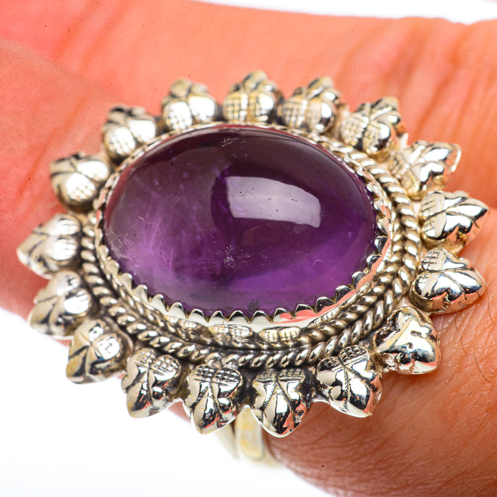 Amethyst Rings handcrafted by Ana Silver Co - RING66805