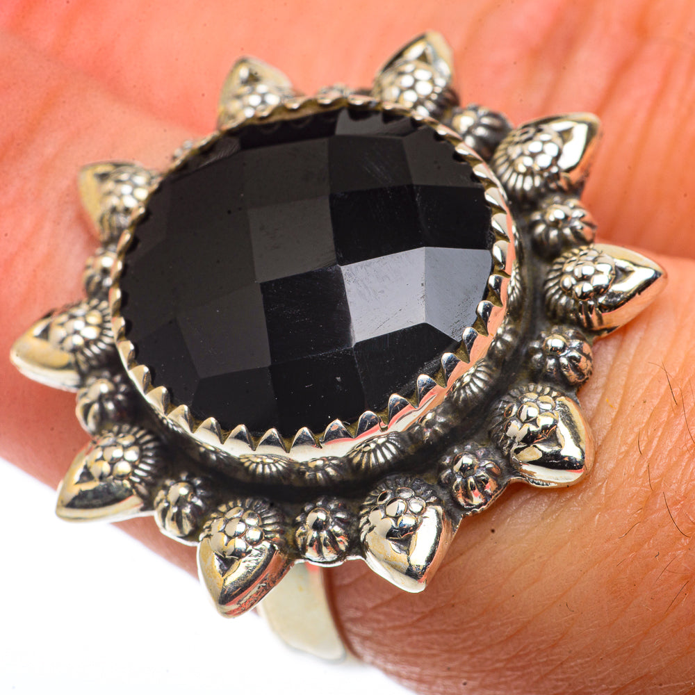 Black Onyx Rings handcrafted by Ana Silver Co - RING66806