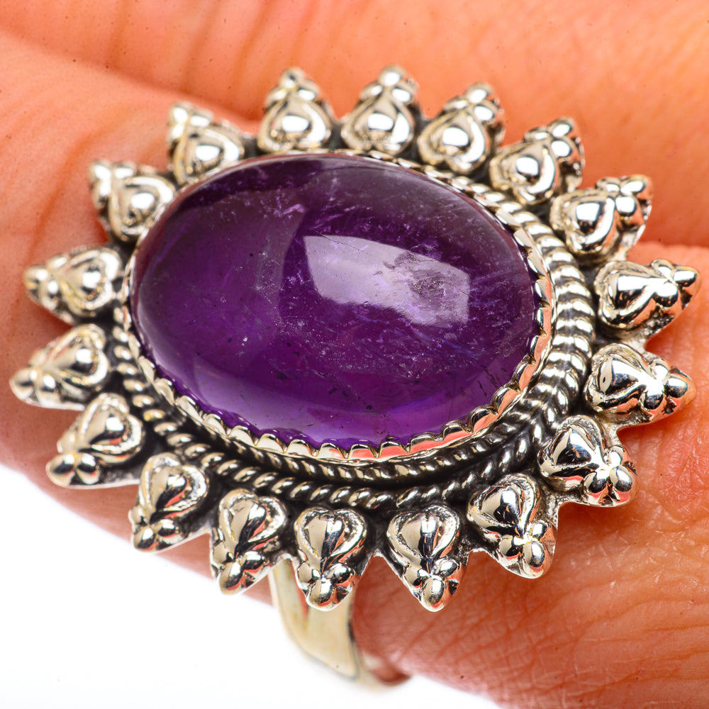 Amethyst Rings handcrafted by Ana Silver Co - RING66824