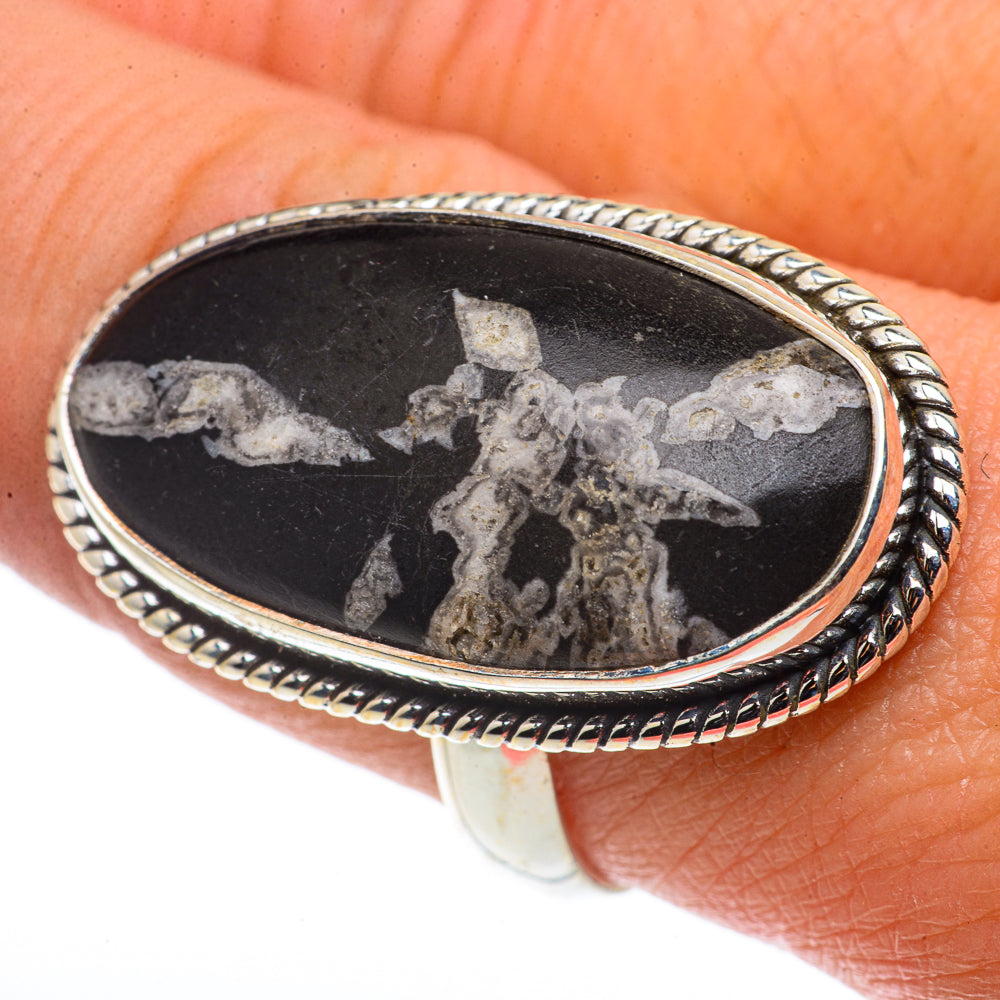 Chrysanthemum Stone Rings handcrafted by Ana Silver Co - RING66826