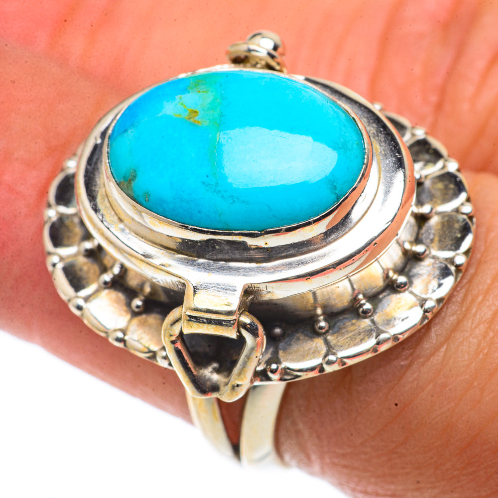 Arizona Turquoise Rings handcrafted by Ana Silver Co - RING66828