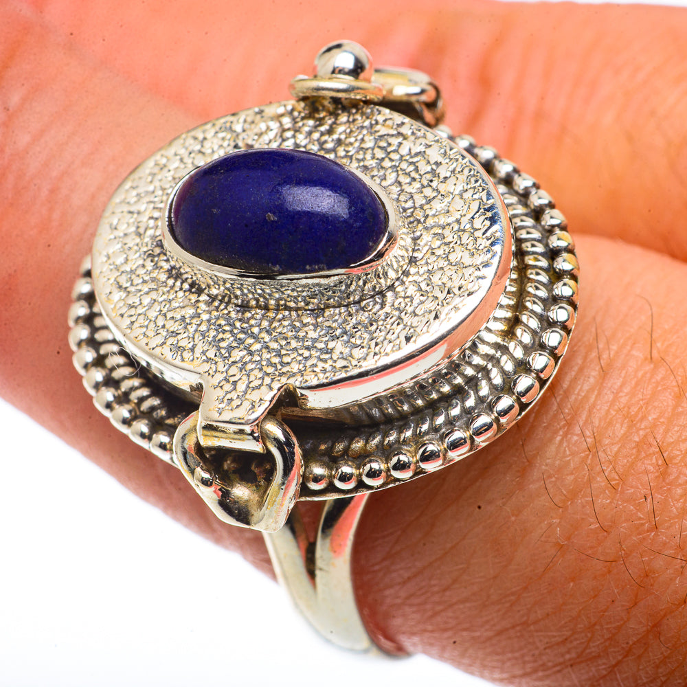 Lapis Lazuli Rings handcrafted by Ana Silver Co - RING66829