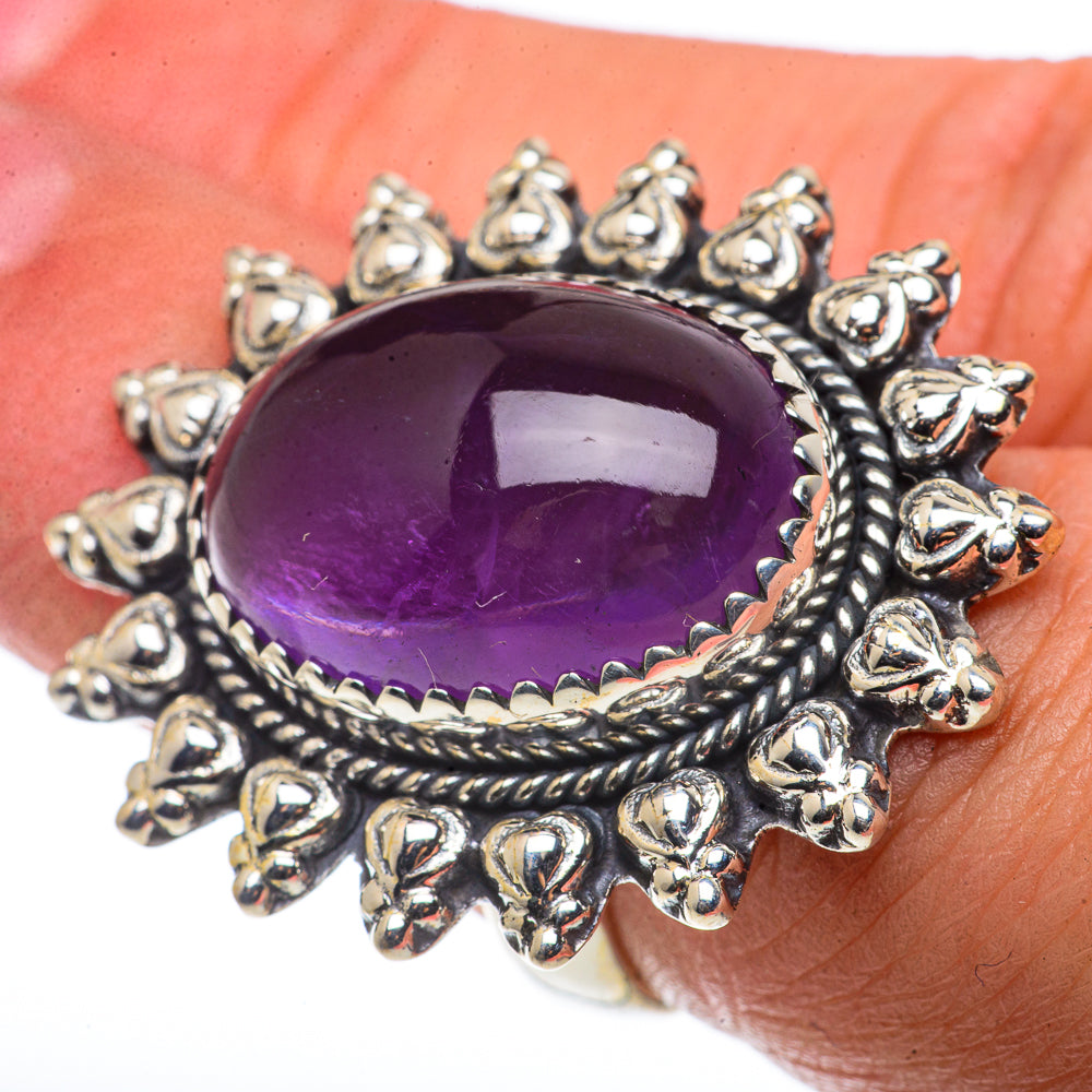 Amethyst Rings handcrafted by Ana Silver Co - RING66847