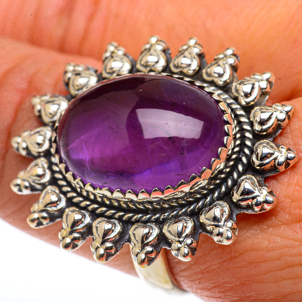 Amethyst Rings handcrafted by Ana Silver Co - RING66859