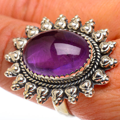 Amethyst Rings handcrafted by Ana Silver Co - RING66859