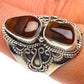 Mexican Fire Agate Rings handcrafted by Ana Silver Co - RING66862