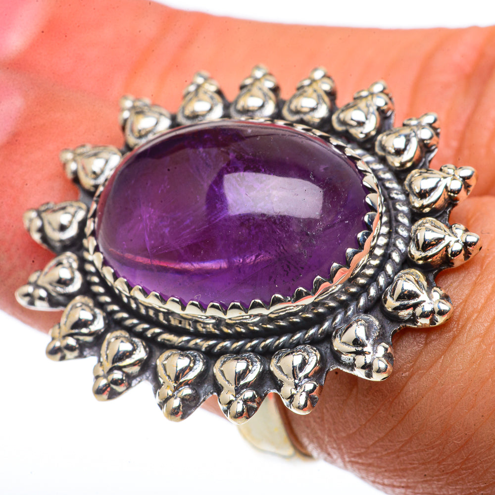 Amethyst Rings handcrafted by Ana Silver Co - RING66863