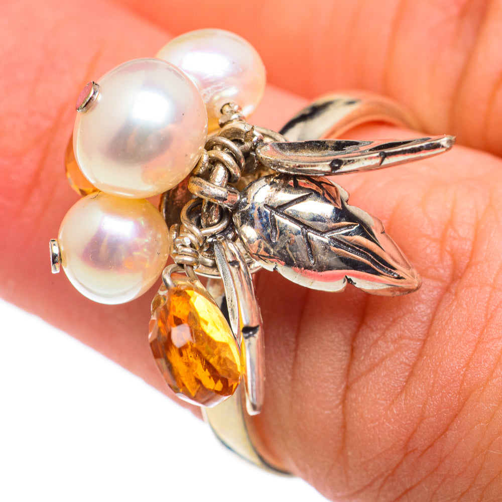 Cultured Pearl Rings handcrafted by Ana Silver Co - RING66868
