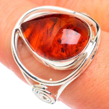 Baltic Amber Rings handcrafted by Ana Silver Co - RING66897