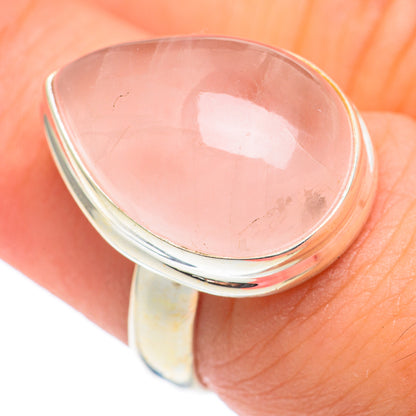 Rose Quartz Rings handcrafted by Ana Silver Co - RING66899