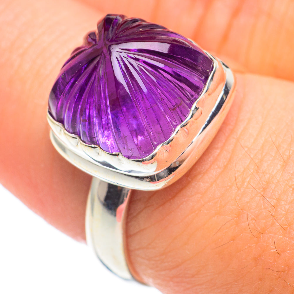 Amethyst Rings handcrafted by Ana Silver Co - RING66905