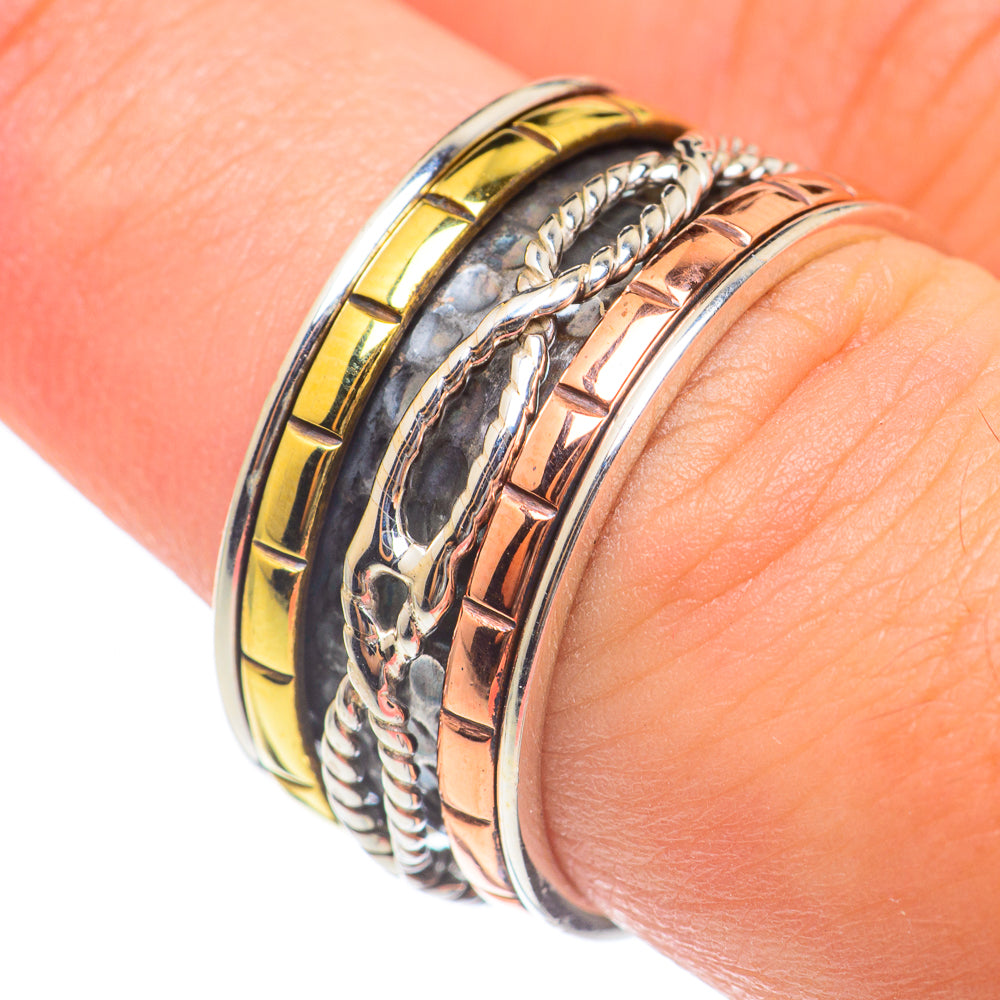 Copper Wedding Band Rings handcrafted by Ana Silver Co - RING66907