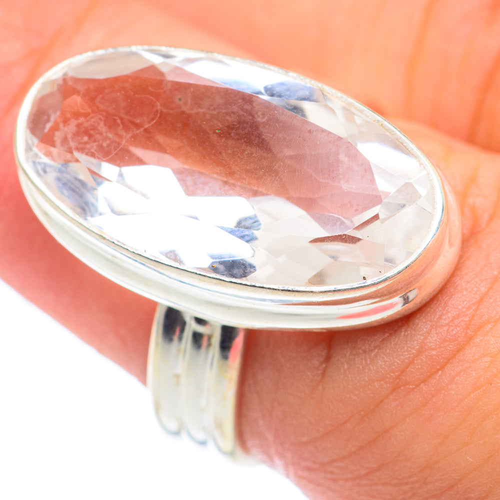 White Quartz Rings handcrafted by Ana Silver Co - RING66910