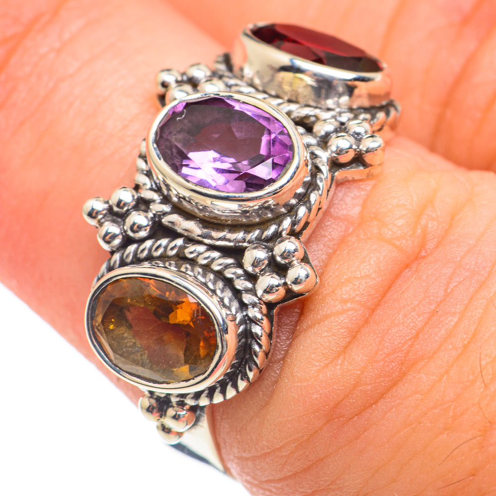 Amethyst Rings handcrafted by Ana Silver Co - RING66911