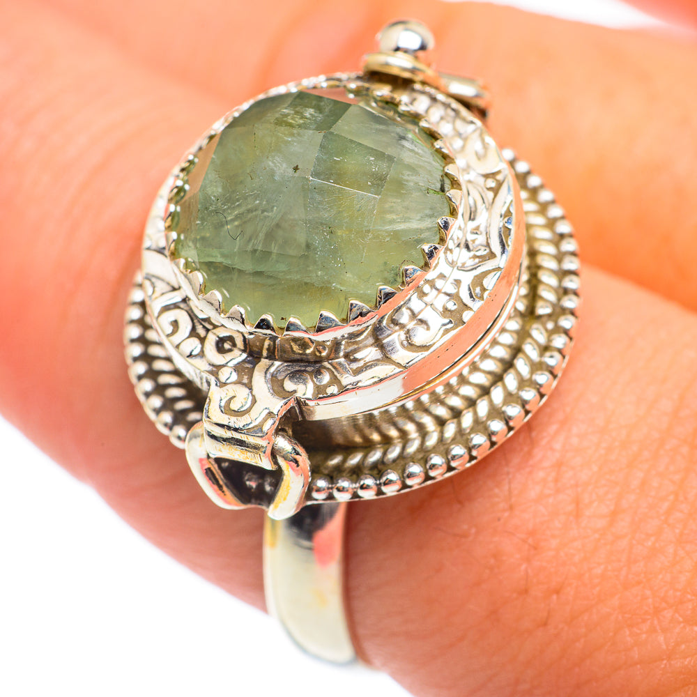 Prehnite Rings handcrafted by Ana Silver Co - RING66922