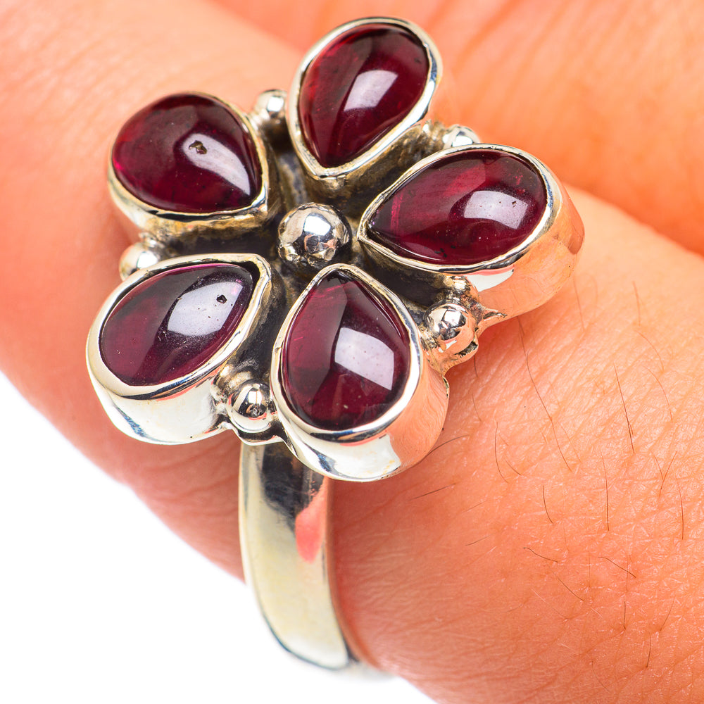 Garnet Rings handcrafted by Ana Silver Co - RING66931