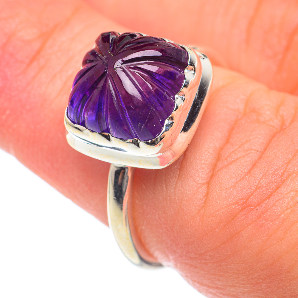 Amethyst Rings handcrafted by Ana Silver Co - RING66933