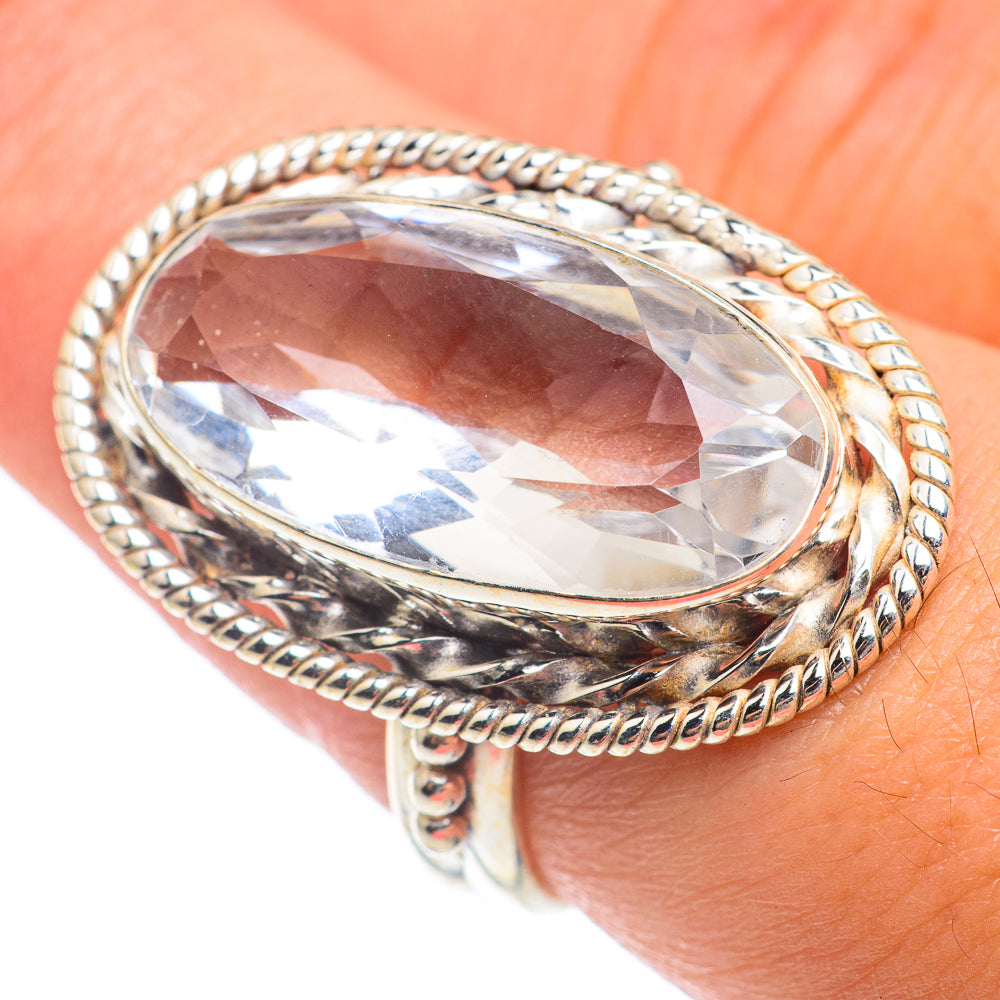 White Quartz Rings handcrafted by Ana Silver Co - RING66937