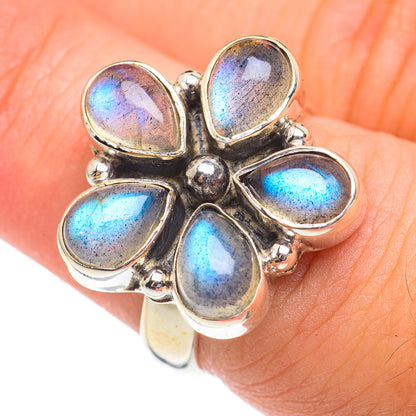 Labradorite Rings handcrafted by Ana Silver Co - RING66940