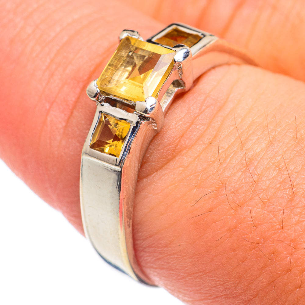 Citrine Rings handcrafted by Ana Silver Co - RING66949