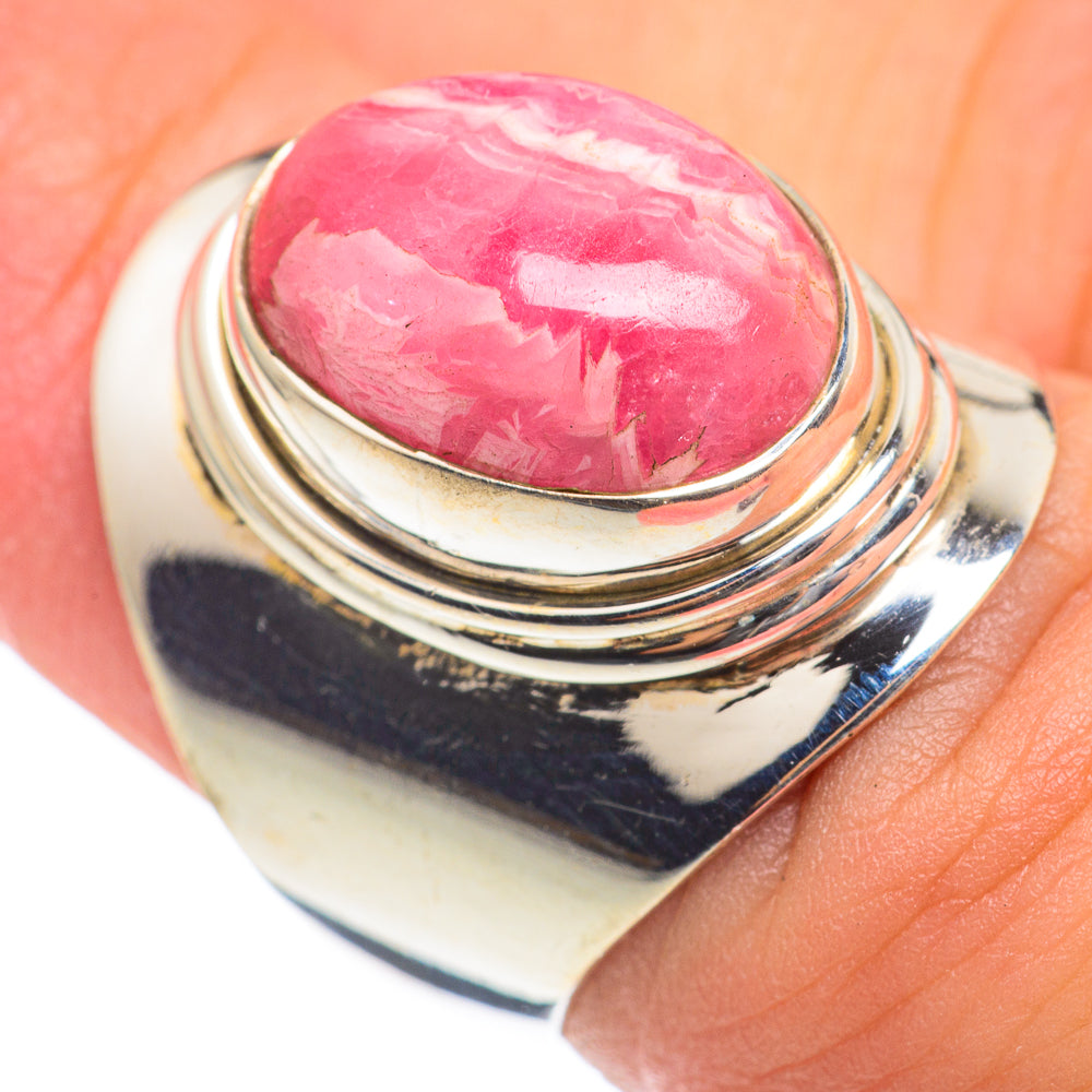 Rhodochrosite Rings handcrafted by Ana Silver Co - RING66950