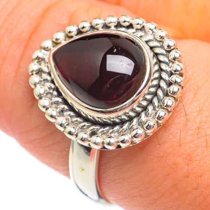 Garnet Rings handcrafted by Ana Silver Co - RING66978