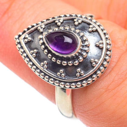 Amethyst Rings handcrafted by Ana Silver Co - RING66980