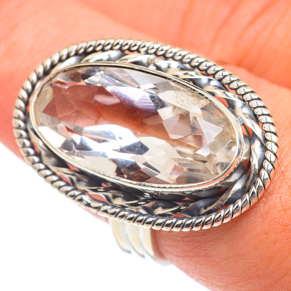 White Quartz Rings handcrafted by Ana Silver Co - RING66983