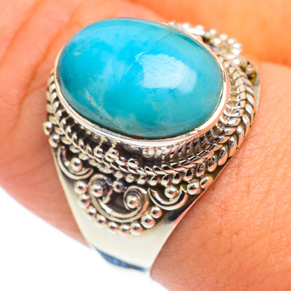 Larimar Rings handcrafted by Ana Silver Co - RING66987