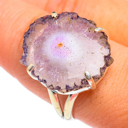Amethyst Stalactite Rings handcrafted by Ana Silver Co - RING67001