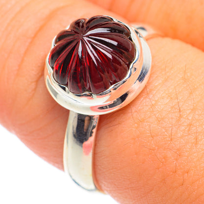 Garnet Rings handcrafted by Ana Silver Co - RING67018