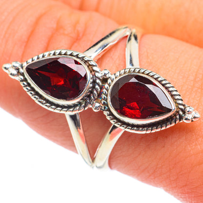 Garnet Rings handcrafted by Ana Silver Co - RING67038