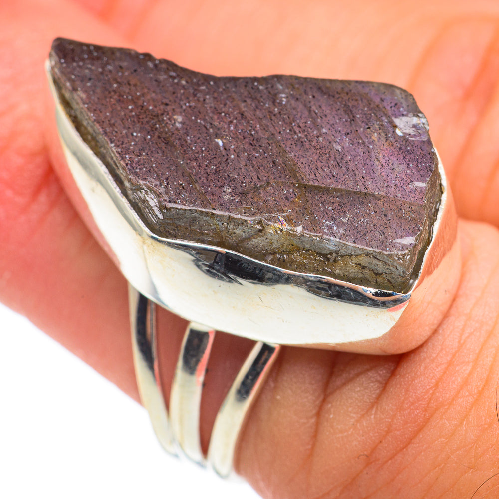 Labradorite Rings handcrafted by Ana Silver Co - RING67041