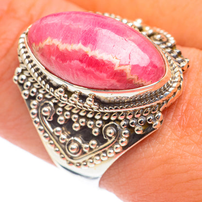 Rhodochrosite Rings handcrafted by Ana Silver Co - RING67054