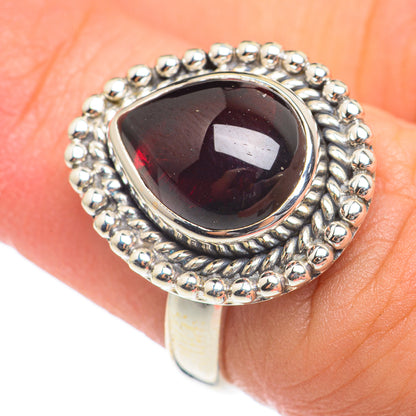 Garnet Rings handcrafted by Ana Silver Co - RING67057