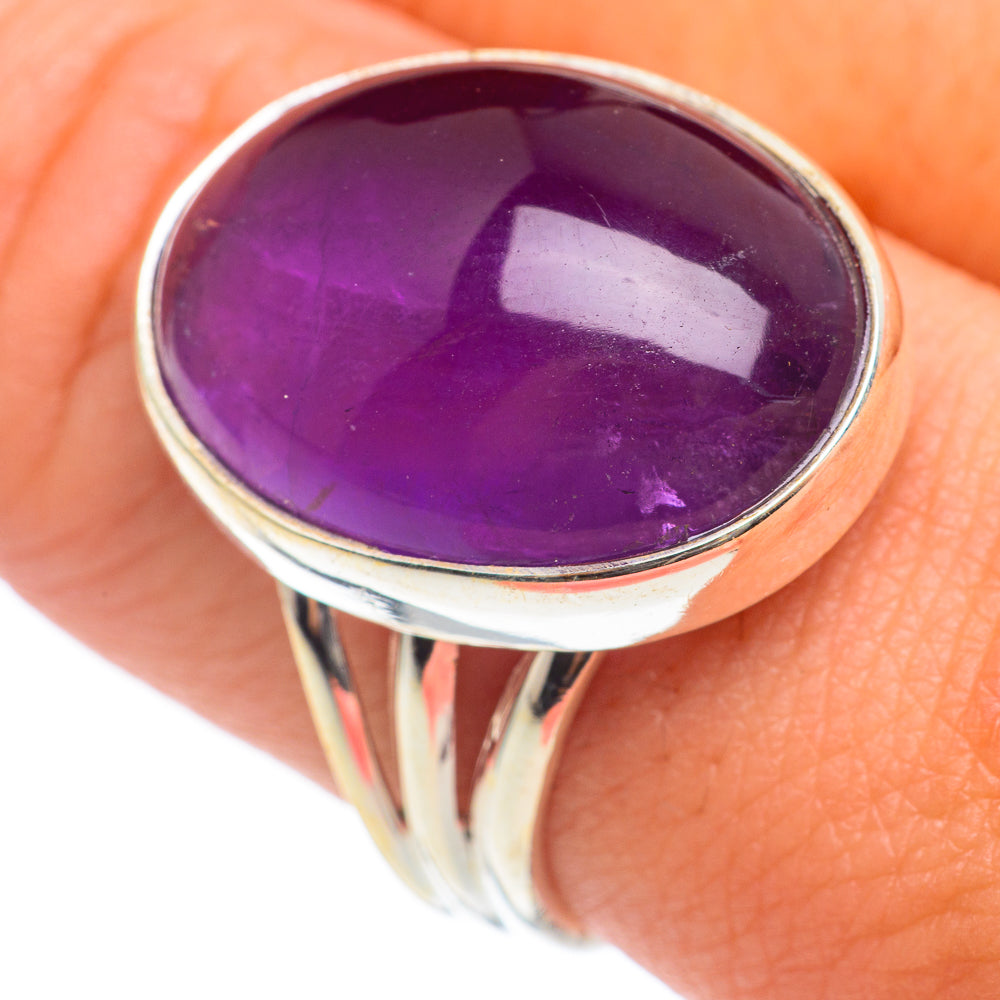 Amethyst Rings handcrafted by Ana Silver Co - RING67058